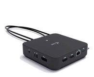 I-TEC USB-C DP Dual HDMI Dock Power Delivery 100W + Charger 100W C31TRIVIDPRO100W - 1349208 - zdjęcie 2